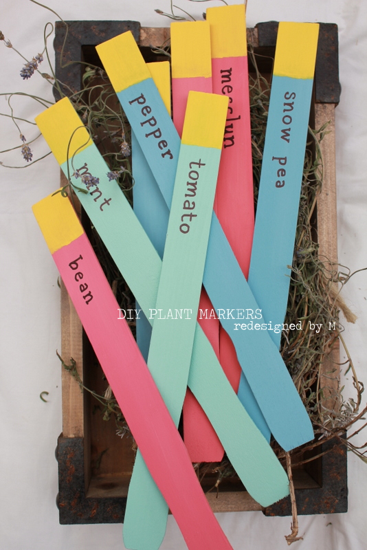 DIY Plant Markers | Redesigned By M